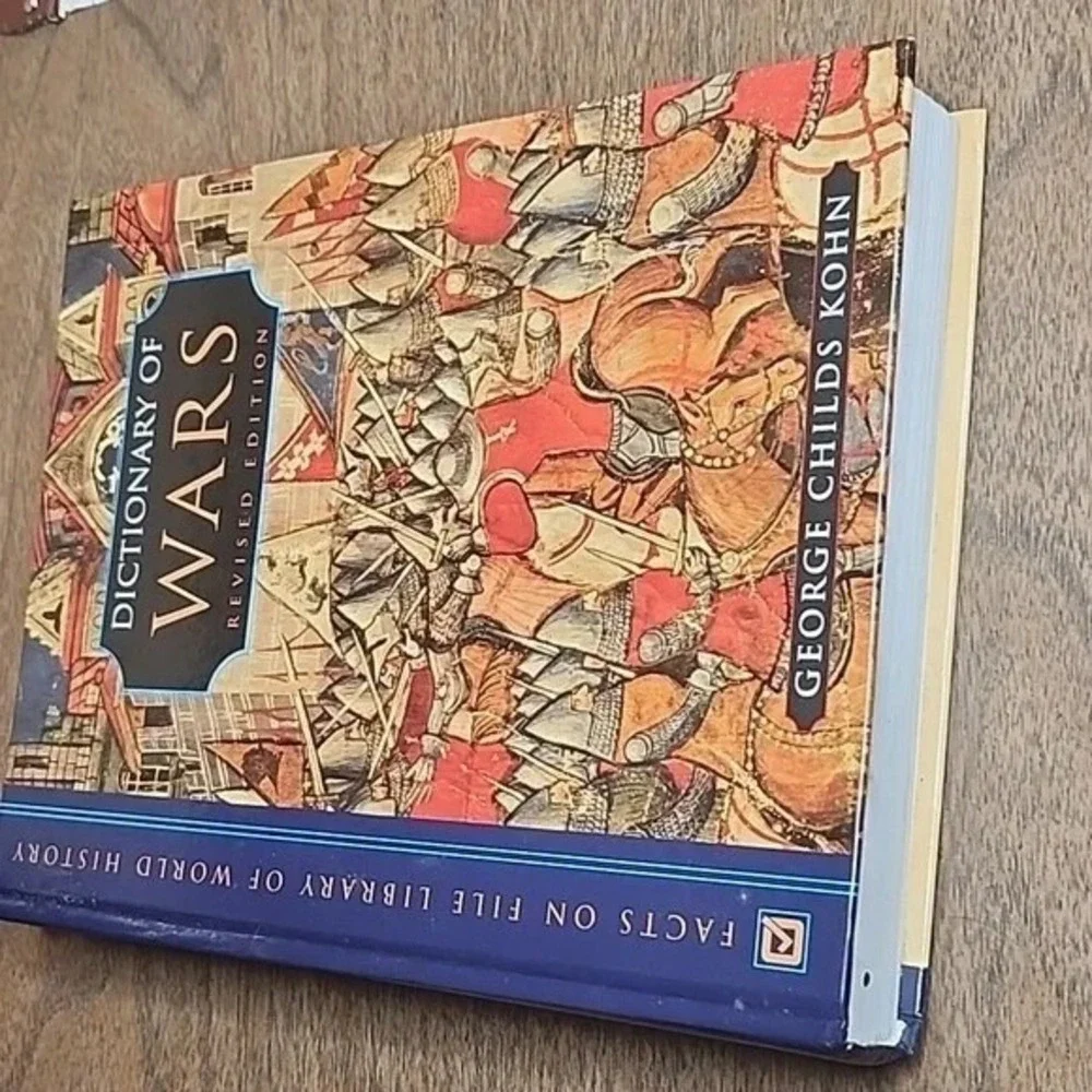 Dictionary of Wars by George‎ C. Kohn, Hardcover, GUC